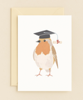 wise bird graduation card