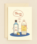 you complete me gin and tonic card